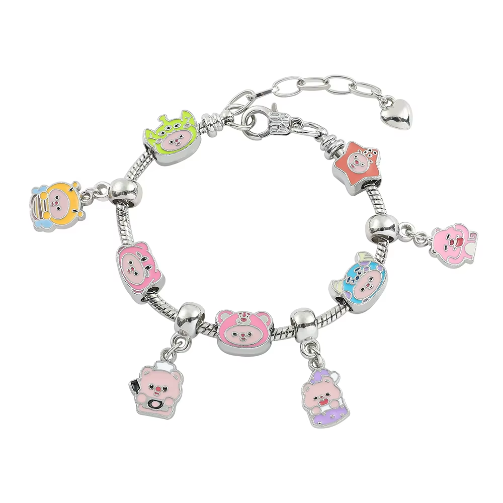 HK vergoldetes Armband mit Anhängern - Hochwertiger Kawaii-Schmuck für Frauen und Mädchen