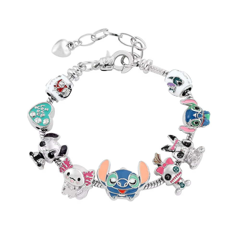 HK vergoldetes Armband mit Anhängern - Hochwertiger Kawaii-Schmuck für Frauen und Mädchen