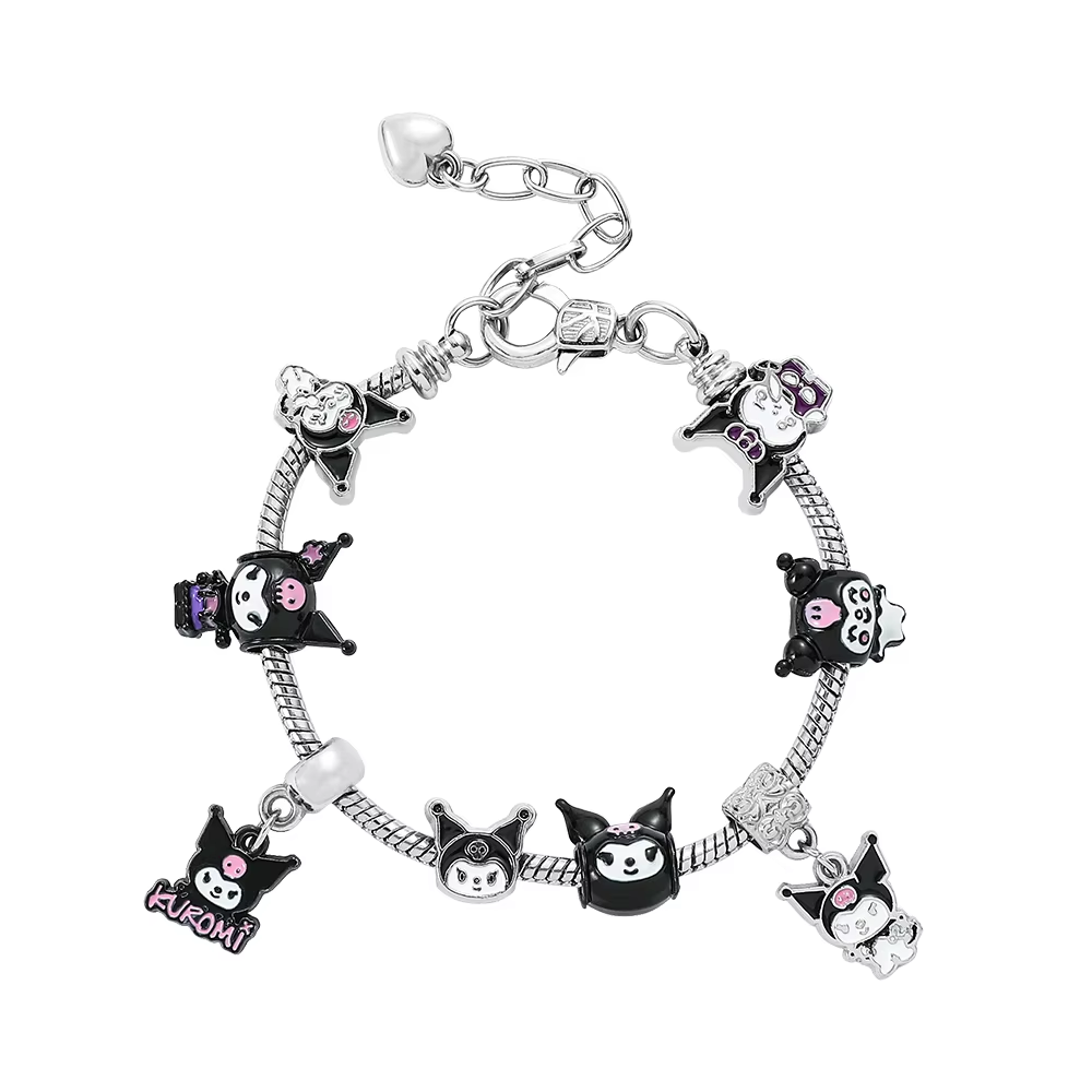 HK vergoldetes Armband mit Anhängern - Hochwertiger Kawaii-Schmuck für Frauen und Mädchen