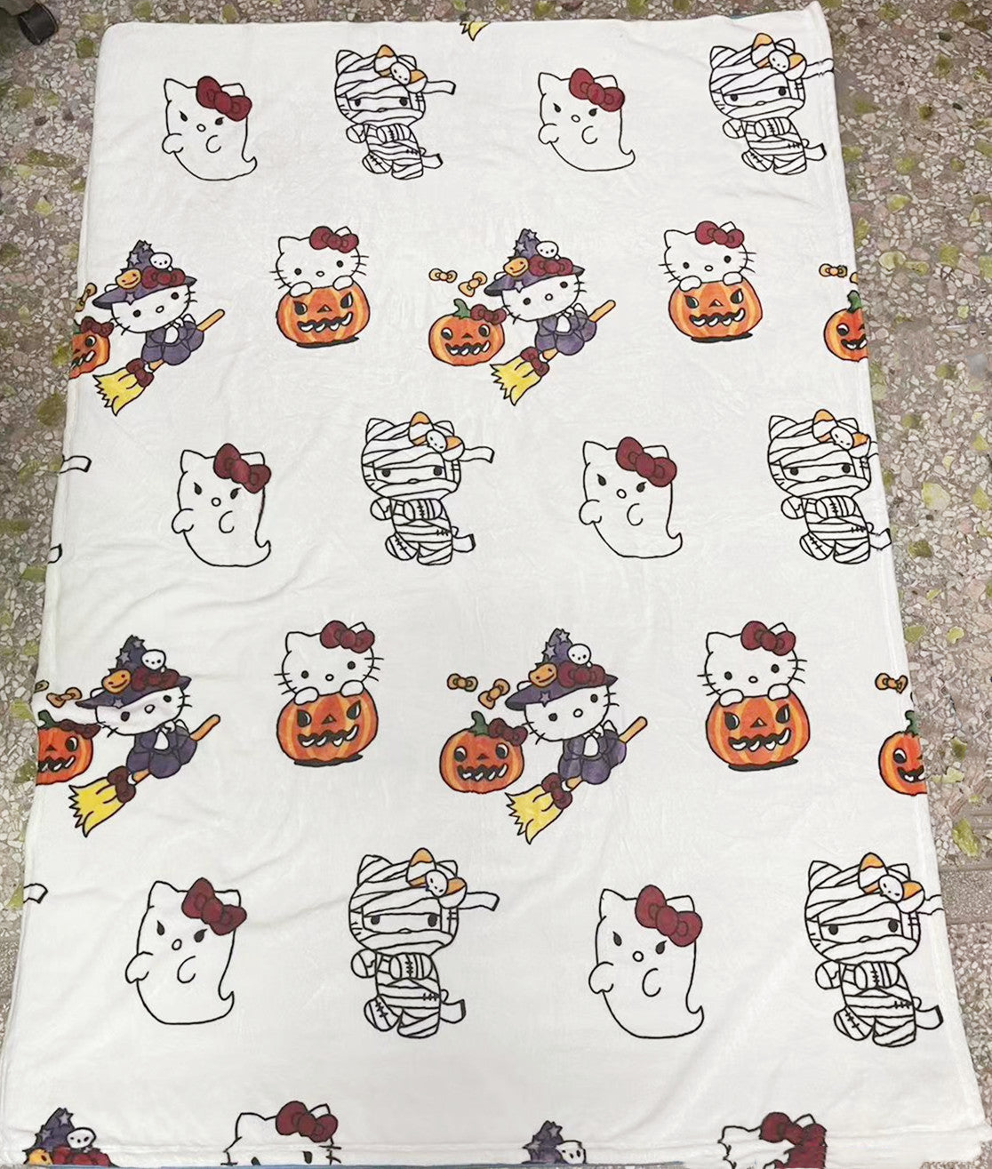 Halloween H. Kitty Decke