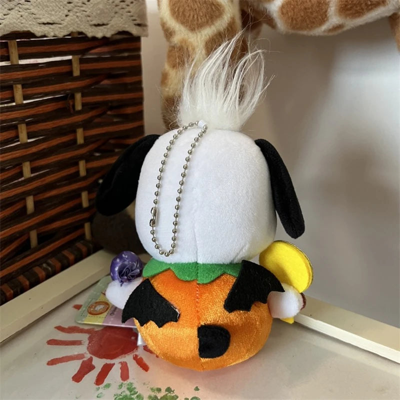 Kätzchen, Cinna, Pocha Halloween Plüsch mit Bonbon - Schlüsselanhänger, Halloween Geschenk