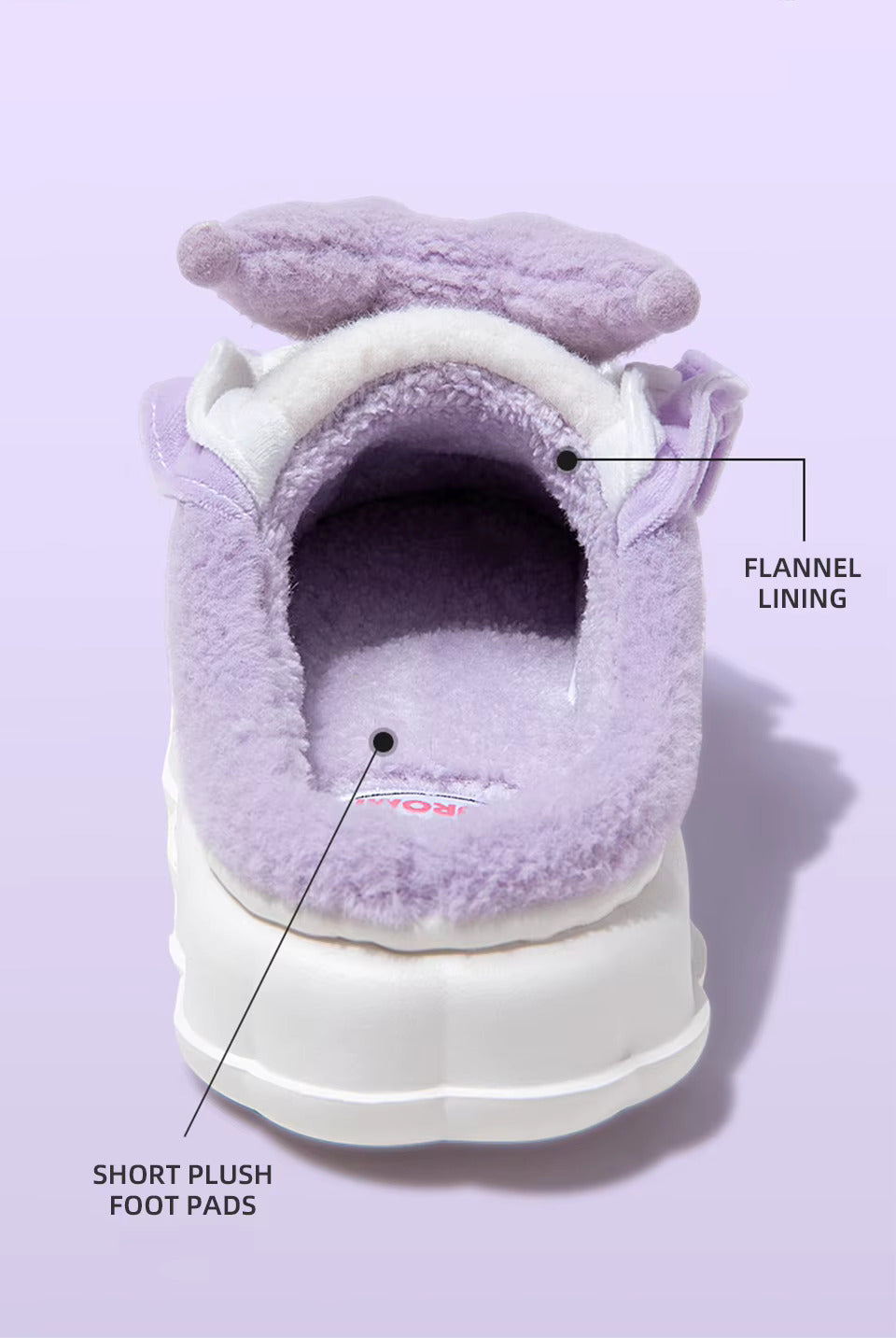 Slippers Thick Sole - Warm Cotton Shoes