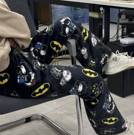Kitty x Batman Pajama Pants - UNISEX