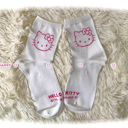 Y2K HK Socks for Girls Medium Socks