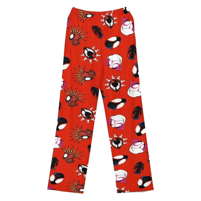 Cartoon-Loungehose – Hello Kitty, Spider-Man, Batman-Pyjamahose für Damen und Mädchen