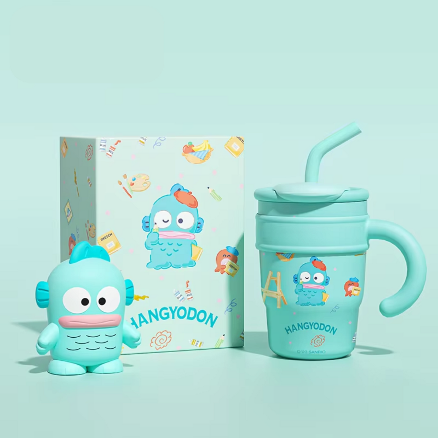 Sanrio Insulated Straw Thermos – Hello Kitty & My Melody Kids' Bottle