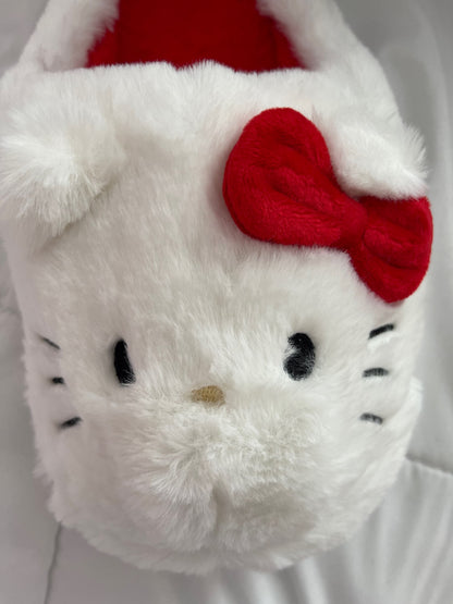 Hello Kitty Fuzzy-Hausschuhe