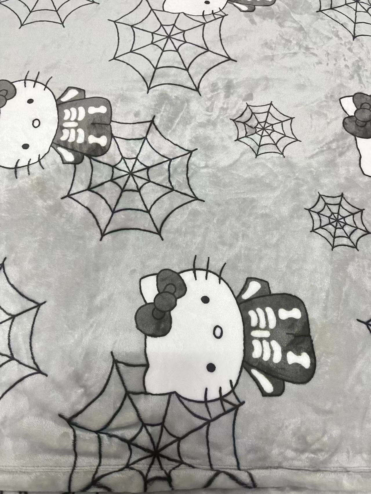 Halloween H. Kitty Blanket