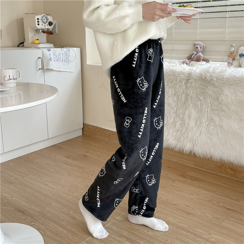 Black HK pyjama pants