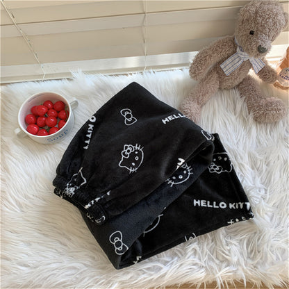 Black HK pyjama pants