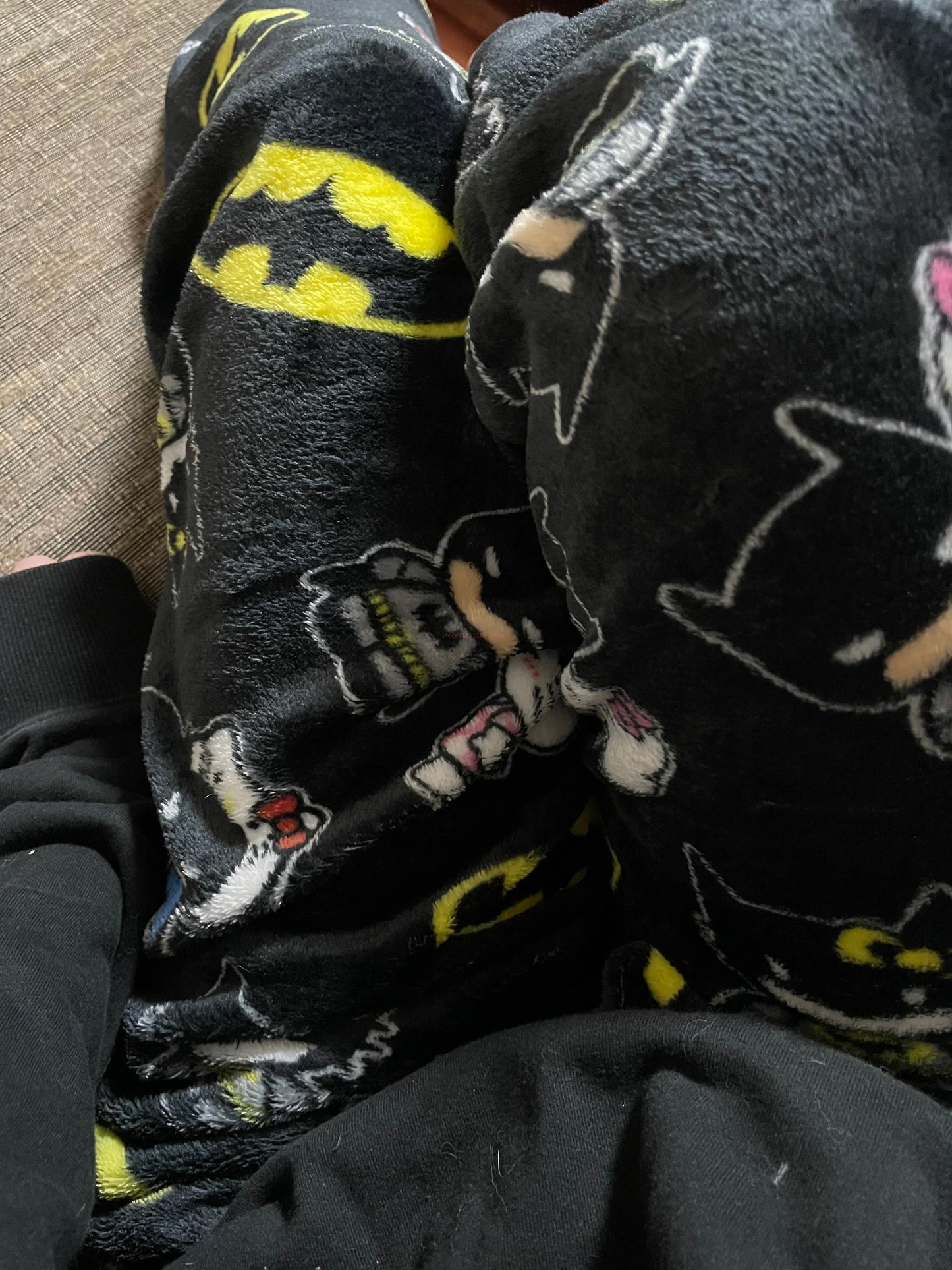 Hello Kitty x Batman Pajama Pants