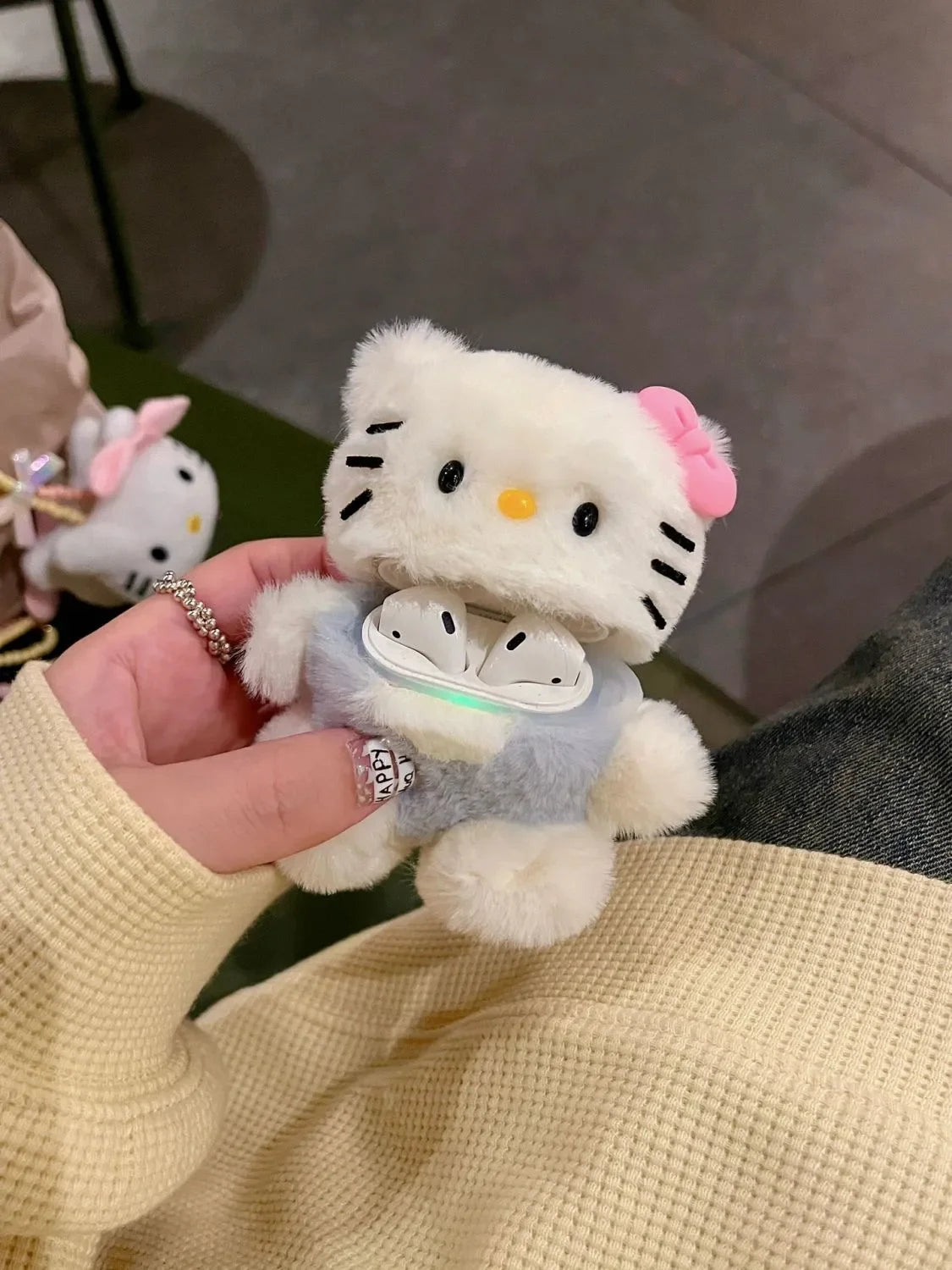 H. Kitty plush Airpods case!