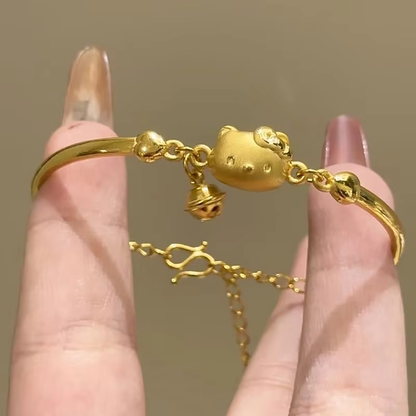 Kitty Bracelet - Kawaii Light Luxury Anime Jewelry for Girls & Gifts